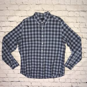 Gingham Blue J.Crew Button Down